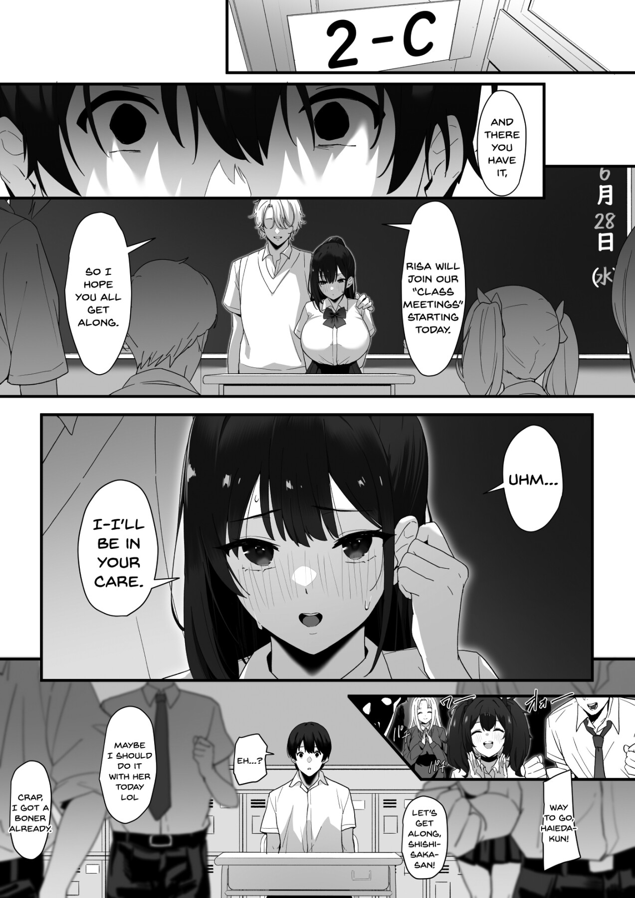 Hentai Manga Comic-Stray Mate - Sex Class 2C --Read-27